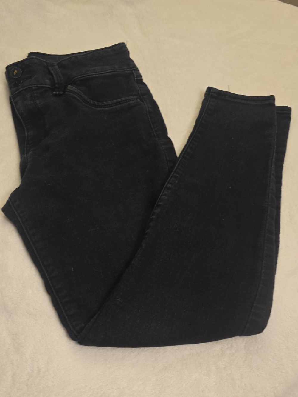Women's Black High-Rise Skinny Jeans